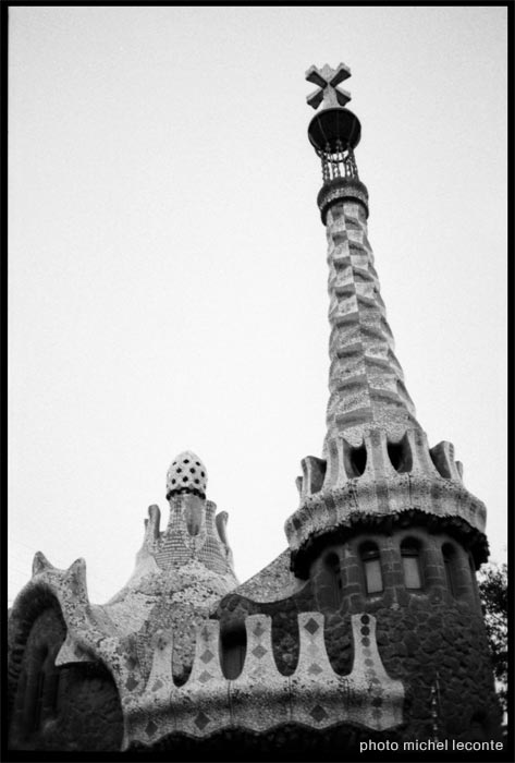 spain barcelona gaudi guell park free photo 2 by michel leconte