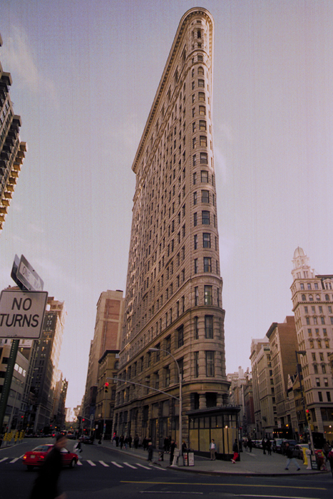new york flat iron building photo by michel leconte